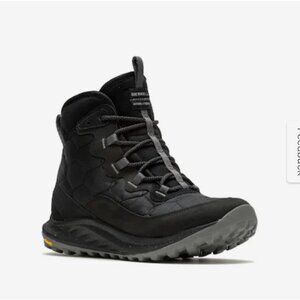 Merrell Womens Antora 3 Thermo Mid Zip Waterproof Sizes  NEW Black Quilted